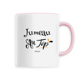 Mug - Jumeau au Top - 6 Coloris - Cadeau Original - Cadeau Personnalisable - Cadeaux-Positifs.com -Unique-Blanc-