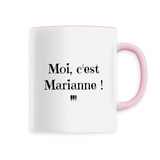 Mug - Moi c'est Marianne - 6 Coloris - Cadeau Original - Cadeau Personnalisable - Cadeaux-Positifs.com -Unique-Rose-