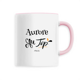 Mug - Aurore au Top - 6 Coloris - Cadeau Original - Cadeau Personnalisable - Cadeaux-Positifs.com -Unique-Rose-