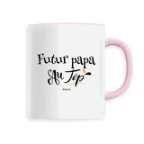 Mug - Futur Papa au Top - 6 Coloris - Cadeau Original - Cadeau Personnalisable - Cadeaux-Positifs.com -Unique-Blanc-
