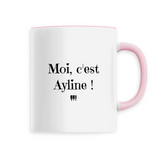 Mug - Moi c'est Ayline - 6 Coloris - Cadeau Original - Cadeau Personnalisable - Cadeaux-Positifs.com -Unique-Blanc-