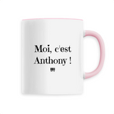 Mug - Moi c'est Anthony - 6 Coloris - Cadeau Original - Cadeau Personnalisable - Cadeaux-Positifs.com -Unique-Blanc-