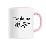 Mug - Guylaine au Top - 6 Coloris - Cadeau Original - Cadeau Personnalisable - Cadeaux-Positifs.com -Unique-Blanc-