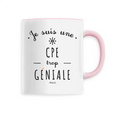 Mug - Une CPE trop Géniale - 6 Coloris - Cadeau Original - Cadeau Personnalisable - Cadeaux-Positifs.com -Unique-Blanc-