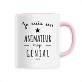 Mug - Un Animateur trop Génial - 6 Coloris - Cadeau Original - Cadeau Personnalisable - Cadeaux-Positifs.com -Unique-Rose-