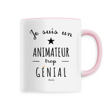 Mug - Un Animateur trop Génial - 6 Coloris - Cadeau Original - Cadeau Personnalisable - Cadeaux-Positifs.com -Unique-Blanc-