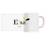Mug - Elsa - 6 Coloris - Cadeau Original - Cadeau Personnalisable - Cadeaux-Positifs.com -Unique-Bleu-