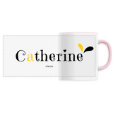 Mug - Catherine - 6 Coloris - Cadeau Original - Cadeau Personnalisable - Cadeaux-Positifs.com -Unique-Blanc-