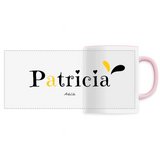 Mug - Patricia - 6 Coloris - Cadeau Original - Cadeau Personnalisable - Cadeaux-Positifs.com -Unique-Blanc-