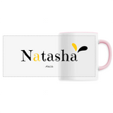 Mug - Natasha - 6 Coloris - Cadeau Original - Cadeau Personnalisable - Cadeaux-Positifs.com -Unique-Blanc-