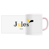 Mug - Jules - 6 Coloris - Cadeau Original - Cadeau Personnalisable - Cadeaux-Positifs.com -Unique-Rose-