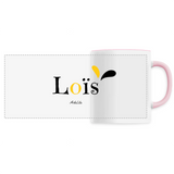 Mug - Loïs - 6 Coloris - Cadeau Original - Cadeau Personnalisable - Cadeaux-Positifs.com -Unique-Rose-