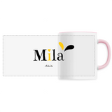 Mug - Mila - 6 Coloris - Cadeau Original - Cadeau Personnalisable - Cadeaux-Positifs.com -Unique-Blanc-