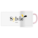 Mug - Sylvie - 6 Coloris - Cadeau Original - Cadeau Personnalisable - Cadeaux-Positifs.com -Unique-Rose-