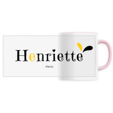 Mug - Henriette - 6 Coloris - Cadeau Original - Cadeau Personnalisable - Cadeaux-Positifs.com -Unique-Blanc-