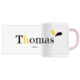 Mug - Thomas - 6 Coloris - Cadeau Original - Cadeau Personnalisable - Cadeaux-Positifs.com -Unique-Blanc-