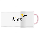 Mug - Alex - 6 Coloris - Cadeau Original - Cadeau Personnalisable - Cadeaux-Positifs.com -Unique-Blanc-
