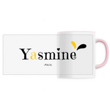 Mug - Yasmine - 6 Coloris - Cadeau Original - Cadeau Personnalisable - Cadeaux-Positifs.com -Unique-Blanc-
