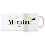 Mug - Mathieu - 6 Coloris - Cadeau Original - Cadeau Personnalisable - Cadeaux-Positifs.com -Unique-Rose-