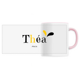 Mug - Théa - 6 Coloris - Cadeau Original - Cadeau Personnalisable - Cadeaux-Positifs.com -Unique-Blanc-