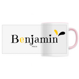 Mug - Benjamin - 6 Coloris - Cadeau Original - Cadeau Personnalisable - Cadeaux-Positifs.com -Unique-Blanc-