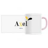 Mug - Axel - 6 Coloris - Cadeau Original - Cadeau Personnalisable - Cadeaux-Positifs.com -Unique-Blanc-