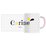 Mug - Carine - 6 Coloris - Cadeau Original - Cadeau Personnalisable - Cadeaux-Positifs.com -Unique-Blanc-