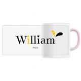Mug - William - 6 Coloris - Cadeau Original - Cadeau Personnalisable - Cadeaux-Positifs.com -Unique-Blanc-
