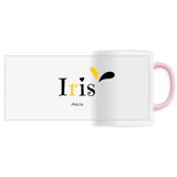 Mug - Iris - 6 Coloris - Cadeau Original - Cadeau Personnalisable - Cadeaux-Positifs.com -Unique-Blanc-