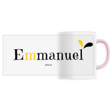 Mug - Emmanuel - 6 Coloris - Cadeau Original - Cadeau Personnalisable - Cadeaux-Positifs.com -Unique-Blanc-