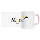 Mug - Marc - 6 Coloris - Cadeau Original - Cadeau Personnalisable - Cadeaux-Positifs.com -Unique-Blanc-