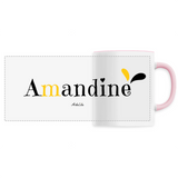 Mug - Amandine - 6 Coloris - Cadeau Original - Cadeau Personnalisable - Cadeaux-Positifs.com -Unique-Rose-