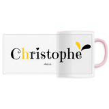 Mug - Christophe - 6 Coloris - Cadeau Original - Cadeau Personnalisable - Cadeaux-Positifs.com -Unique-Blanc-