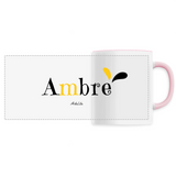 Mug - Ambre - 6 Coloris - Cadeau Original - Cadeau Personnalisable - Cadeaux-Positifs.com -Unique-Blanc-