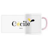 Mug - Cécile - 6 Coloris - Cadeau Original - Cadeau Personnalisable - Cadeaux-Positifs.com -Unique-Blanc-