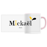Mug - Mickaël - 6 Coloris - Cadeau Original - Cadeau Personnalisable - Cadeaux-Positifs.com -Unique-Rose-