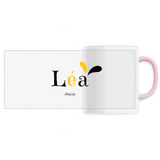 Mug - Léa - 6 Coloris - Cadeau Original - Cadeau Personnalisable - Cadeaux-Positifs.com -Unique-Blanc-