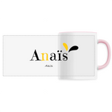 Mug - Anaïs - 6 Coloris - Cadeau Original - Cadeau Personnalisable - Cadeaux-Positifs.com -Unique-Blanc-