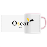 Mug - Oscar - 6 Coloris - Cadeau Original - Cadeau Personnalisable - Cadeaux-Positifs.com -Unique-Blanc-