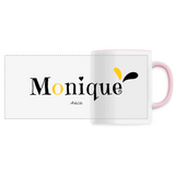 Mug - Monique - 6 Coloris - Cadeau Original - Cadeau Personnalisable - Cadeaux-Positifs.com -Unique-Blanc-