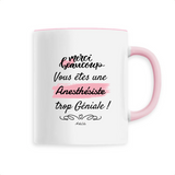 Mug - Merci, vous êtes une Anesthésiste trop Géniale - 6 Coloris - Cadeau Personnalisable - Cadeaux-Positifs.com -Unique-Blanc-