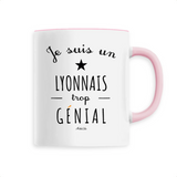 Mug - Un Lyonnais trop Génial - 6 Coloris - Cadeau Original - Cadeau Personnalisable - Cadeaux-Positifs.com -Unique-Blanc-