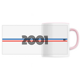 Mug - Année 2001 - 6 Coloris - Cadeau Original - Cadeau Personnalisable - Cadeaux-Positifs.com -Unique-Rouge-