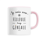Mug - Une Filleule trop Géniale - 6 Coloris - Cadeau Original - Cadeau Personnalisable - Cadeaux-Positifs.com -Unique-Blanc-