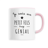 Mug - Un Petit Fils trop Génial - 6 Coloris - Cadeau Original - Cadeau Personnalisable - Cadeaux-Positifs.com -Unique-Blanc-