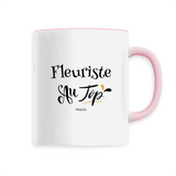 Mug - Fleuriste au Top - 6 Coloris - Cadeau Original - Cadeau Personnalisable - Cadeaux-Positifs.com -Unique-Rose-