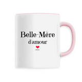 Mug - Belle-Mère d'amour - 6 Coloris - Cadeau Original - Cadeau Personnalisable - Cadeaux-Positifs.com -Unique-Blanc-
