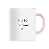 Mug - EJE d'amour - 6 Coloris - Cadeau Original & Tendre - Cadeau Personnalisable - Cadeaux-Positifs.com -Unique-Blanc-