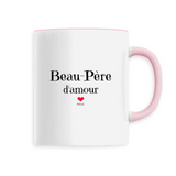 Mug - Beau-Père d'amour - 6 Coloris - Cadeau Original - Cadeau Personnalisable - Cadeaux-Positifs.com -Unique-Blanc-