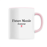 Mug - Future Mamie d'amour - 6 Coloris - Cadeau Original - Cadeau Personnalisable - Cadeaux-Positifs.com -Unique-Blanc-